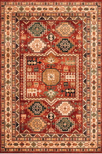 Luxus-Wollteppich KASHQAI 4306/300