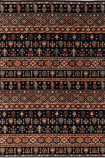 Luxus-Wollteppich KASHQAI 4361/500