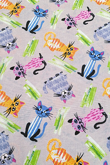 Dekorationsstoff CATS MULTICOLOR