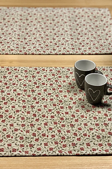 Tischset VINTAGE BLUMEN