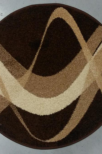 Rundteppich BROWN braun