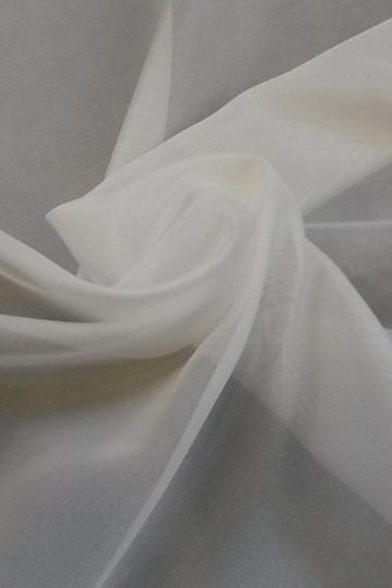 Voile-Vorhang PRIMA 01 weiß