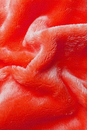 Mikroflanell-Laken SLEEP WELL rote Grapefruit