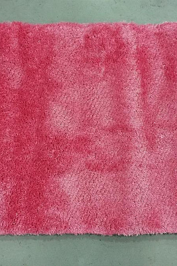 Rosa Teppichstück SHAGGY AFRIGO glänzend