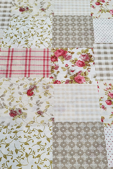 Dekorationsstoff ROSE MARTA Patchwork