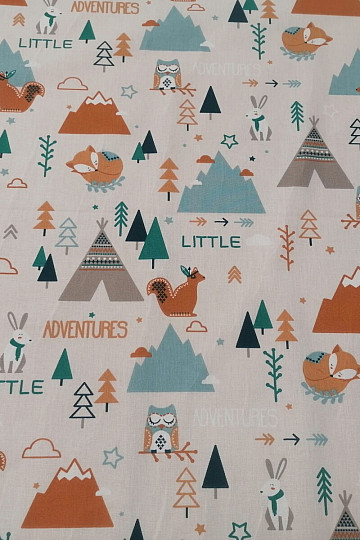 Baumwollstoff LITTLE ADVENTURES