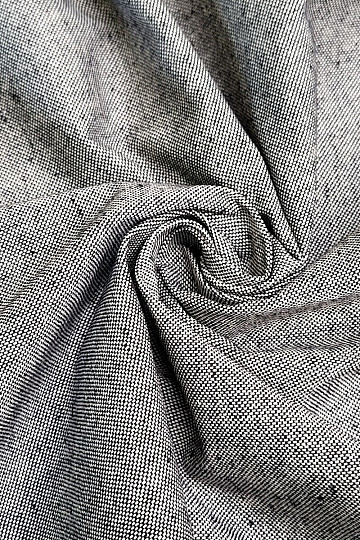 Dekorationsstoff LINEN PASTEL schwarz 74