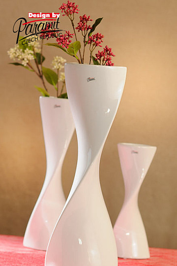 Schönheit weiße Vase