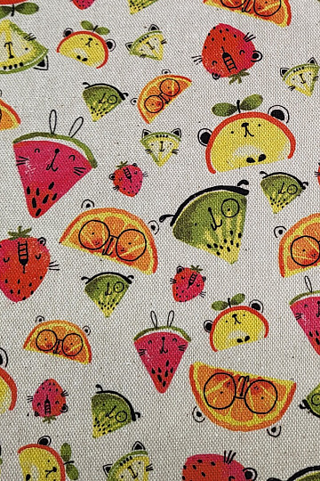 Dekorationsstoff OBST Digitaldruck