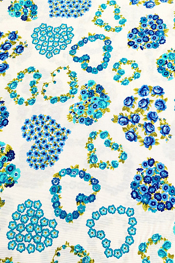 Dekorationsstoff AROAN blau