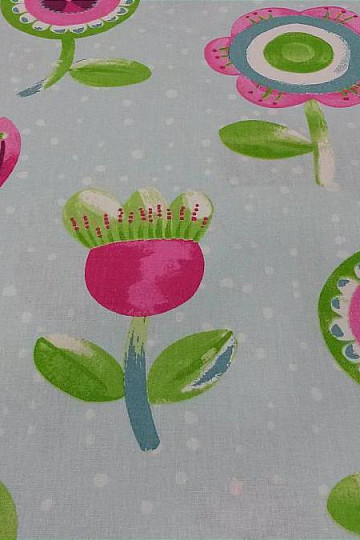 Kinderbaumwollstoff Tulpen