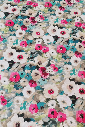 Dekorationsstoff MONET Blumen
