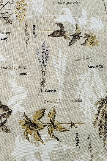 Dekostoff BOTANICO braun