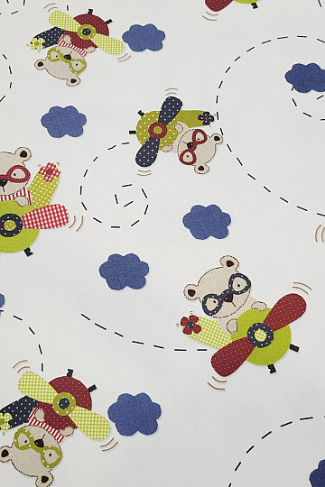 Kinder-Dekostoff BEAR FLYER