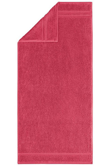 Luxushandtuch und Badetuch MANHATTAN GOLD 221 rot