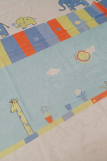 Voile-Vorhang für Kinder ANIMAL