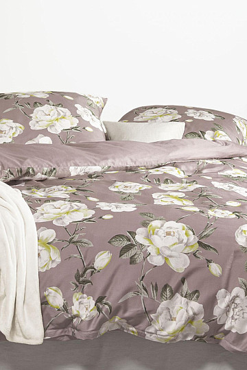 IRISETTE Luxus-Baumwollsatin LEILANI SKY 8385-60