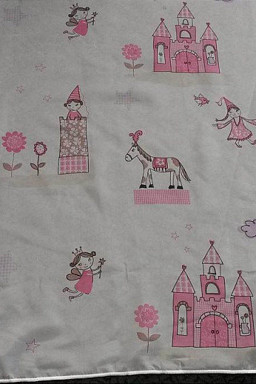 Kindergardine PRINZESSIN MIT BURG