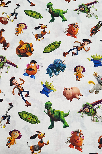 Baumwollstoff TOY STORY