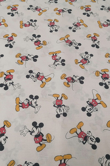 Baumwollstoff MICKEY MOUSE