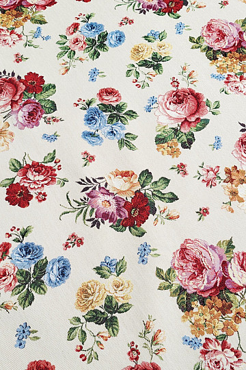 Gobelinstoff ROMANTISCHE ROSE