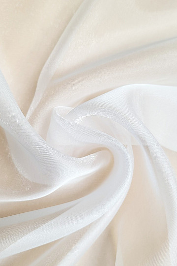 Voile-Vorhang GERSTER 896/300/0001 weiß-glänzend