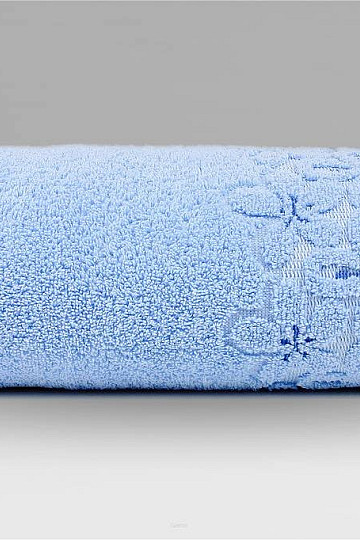 Luxushandtuch und Badetuch BELLA hellblau