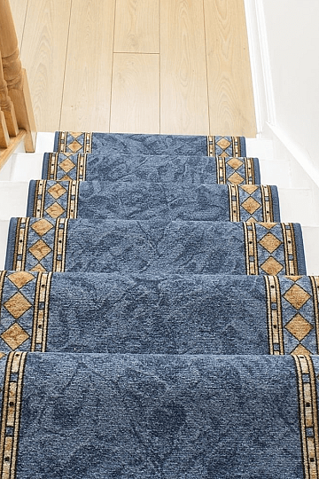 Teppichläufer CHEOPS 77 blau
