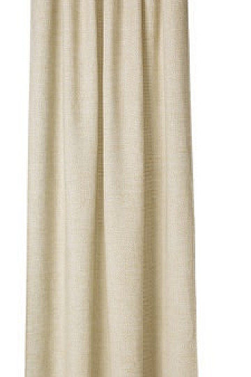 Dekorative Vorhang VIMARA hellbeige 142x245