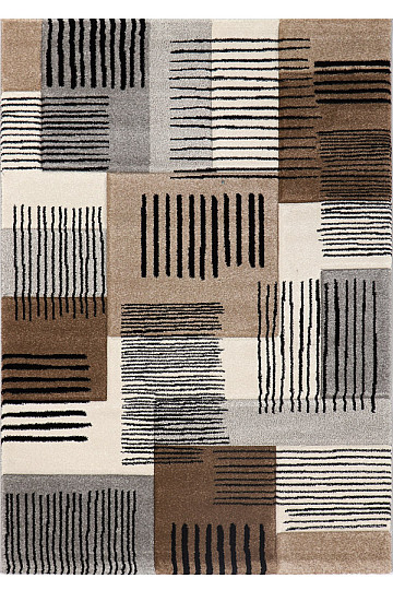 Moderner Stück Teppich DIAMOND geometrisch wild