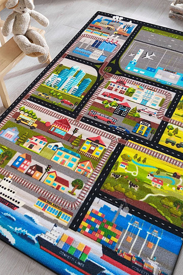 !NEUHEIT! Kinderteppich SWEET KIDS city