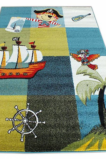 Kinderteppich Stückware PIRAT MONDO
