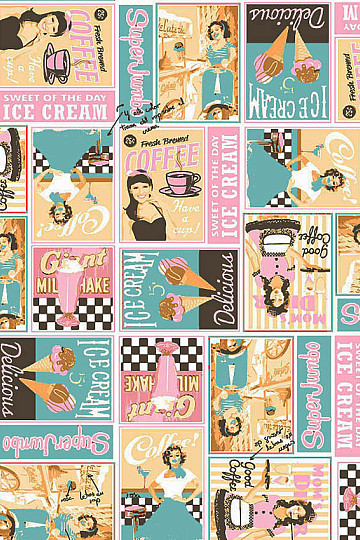 Dekostoff ICE CREAM