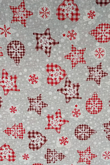 Dekostoff Weihnachten MIX LAPONIA