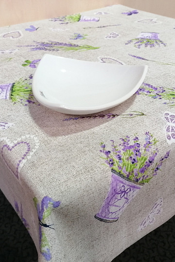 Tischdecke - LAVENDER lila