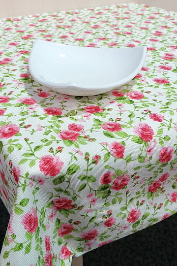 LAURA Tischdecke - große rosa klein