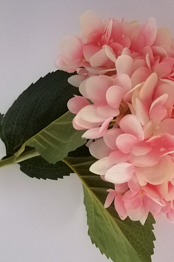 HORTENSION - künstliche Blume hellrosa