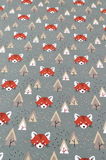 Baumwollstrick FOX khaki