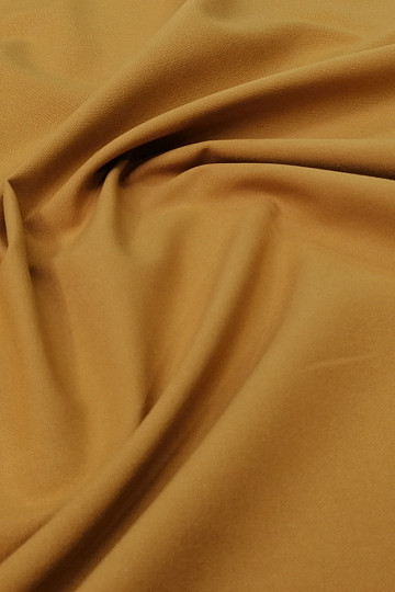 Baumwollstoff UNI MUSTARD Grobbaumwolle 220g