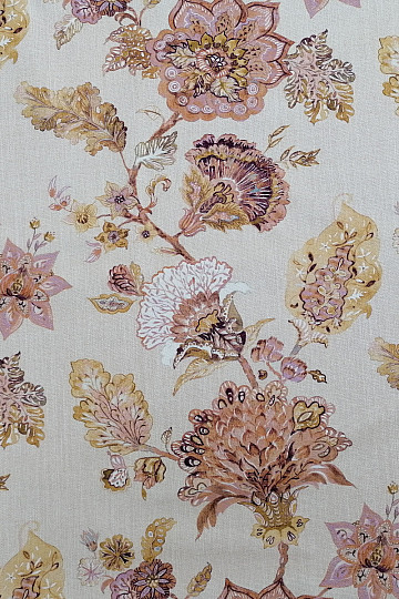 Dekorstoff BLUMEN rosa