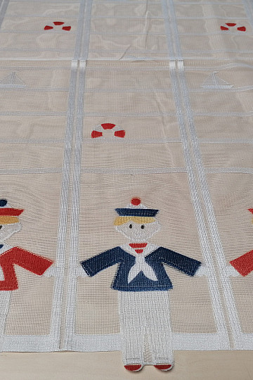 Kindervorhang für Glasmalerei - Jacquard SEAMEN
