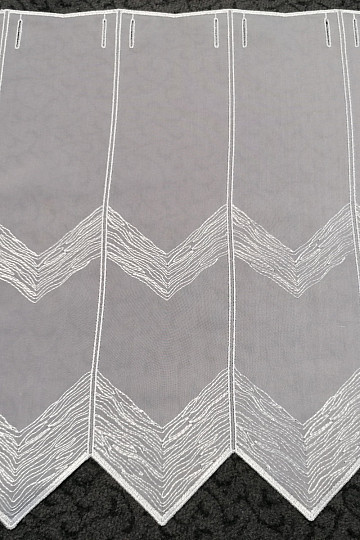 Glasmalvorhang - Voile mit Stickerei 261910