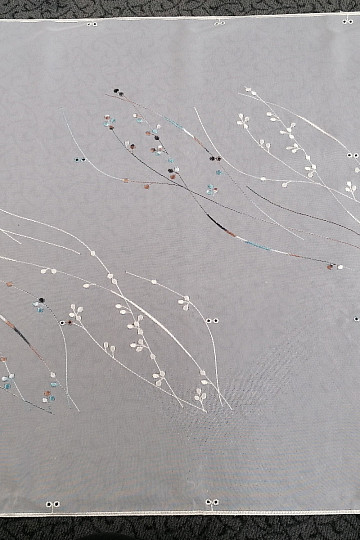 Japanische Wand - Japanischer Vorhang mit Stickerei 659