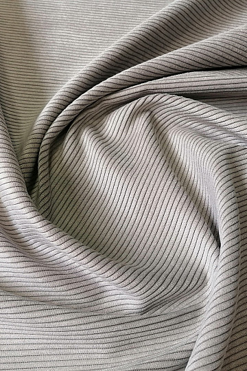 Möbelstoff RIB PEWTER hellbeige