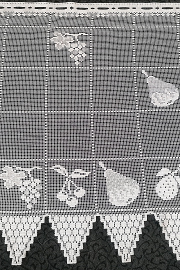 Buntglasvorhang – Jacquard 44550