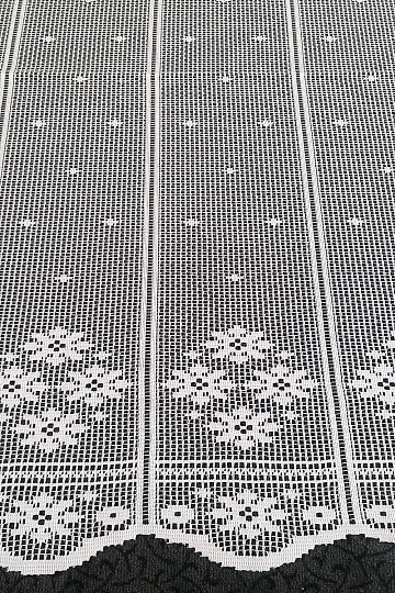 Kurzer Jacquard-Vorhang 115 cm