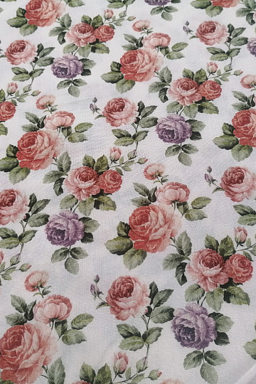 CEREZA ROSES Baumwollstoff