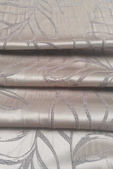 Dekostoff SALVIA 79 gold-beige-grau