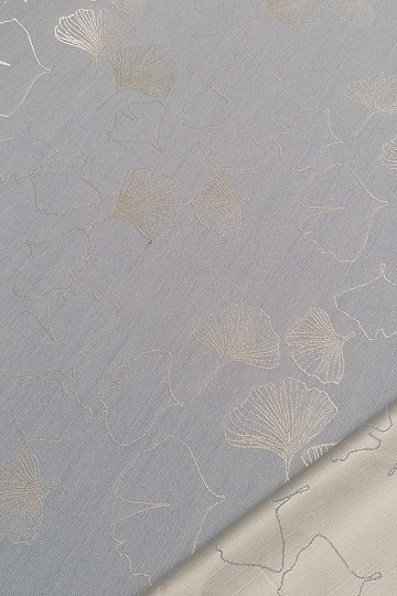 Dekostoff GRACE GINKO 97 blau