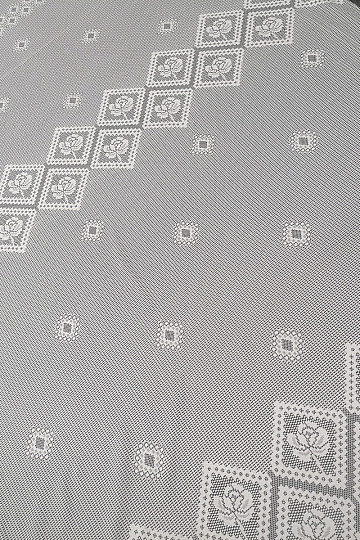 Jacquard-Vorhang 86759/300 weiß